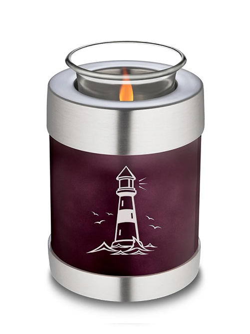 Lighthouse Tealight Cremation Urn