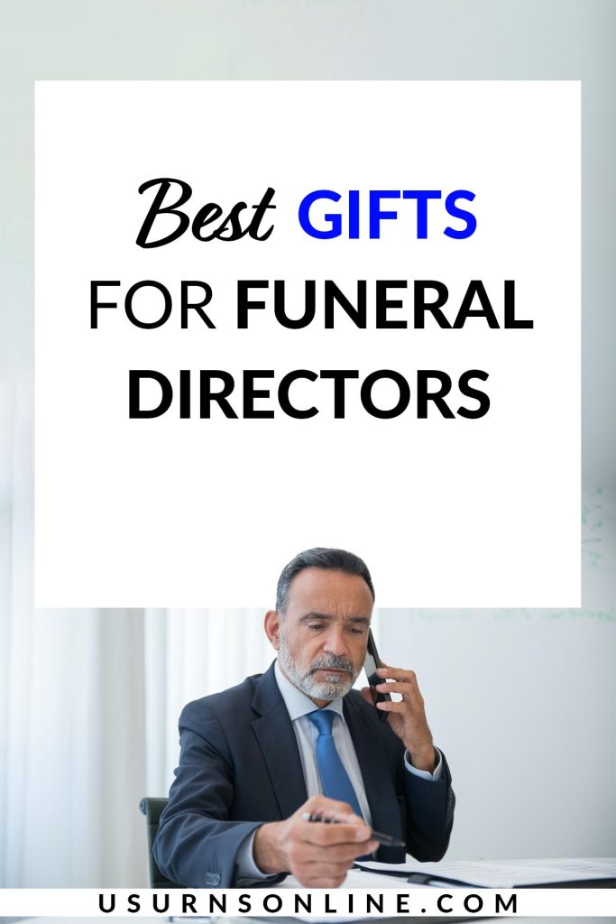 gift ideas for funeral directors - pin it image