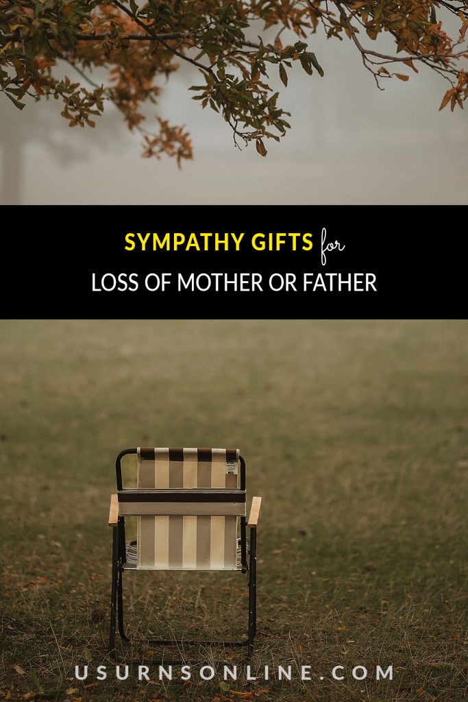 Sympathy gifts for loss of a parent - feature image