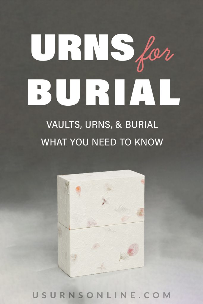 cremation urns that you can bury - pin it image