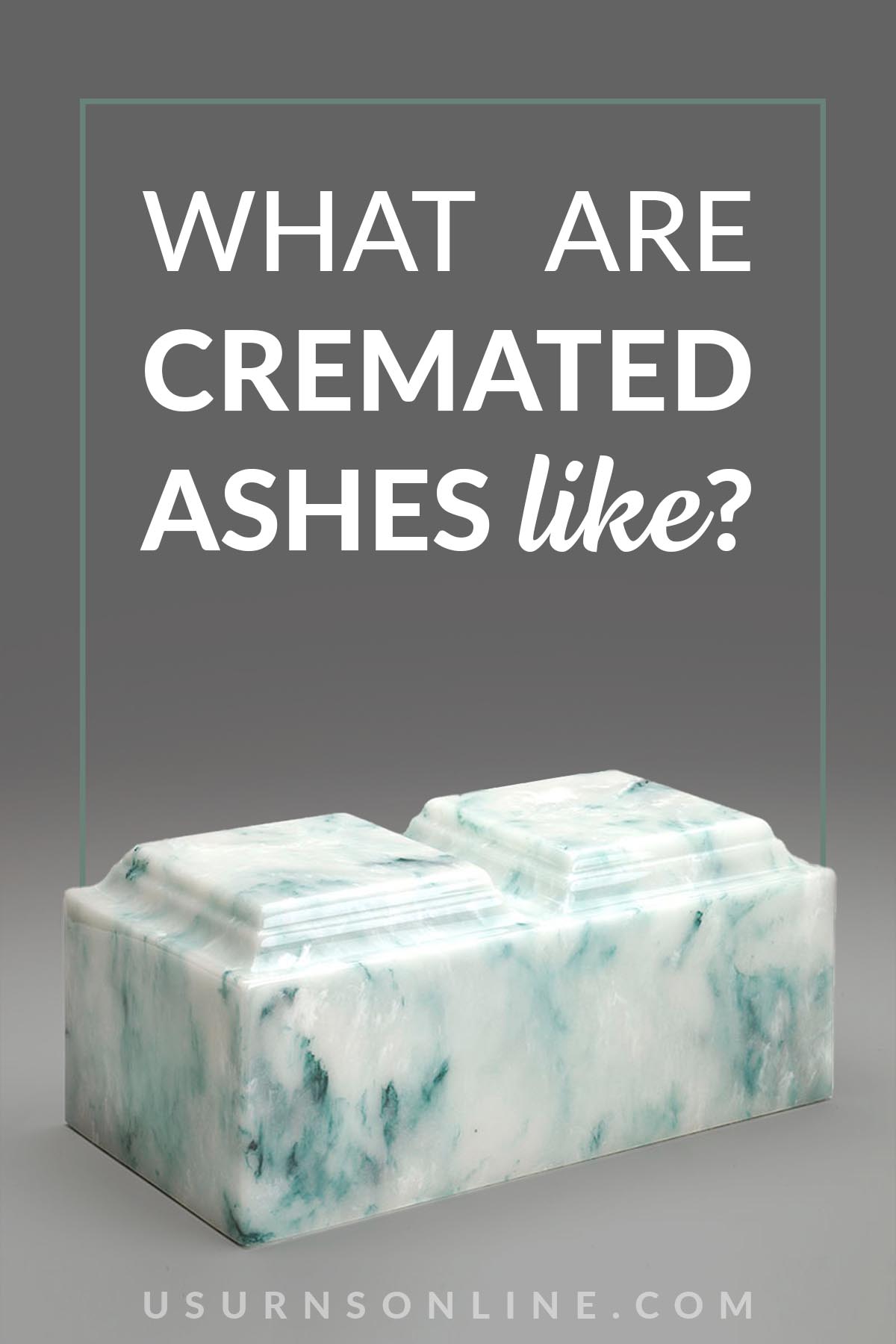 cremated ashes