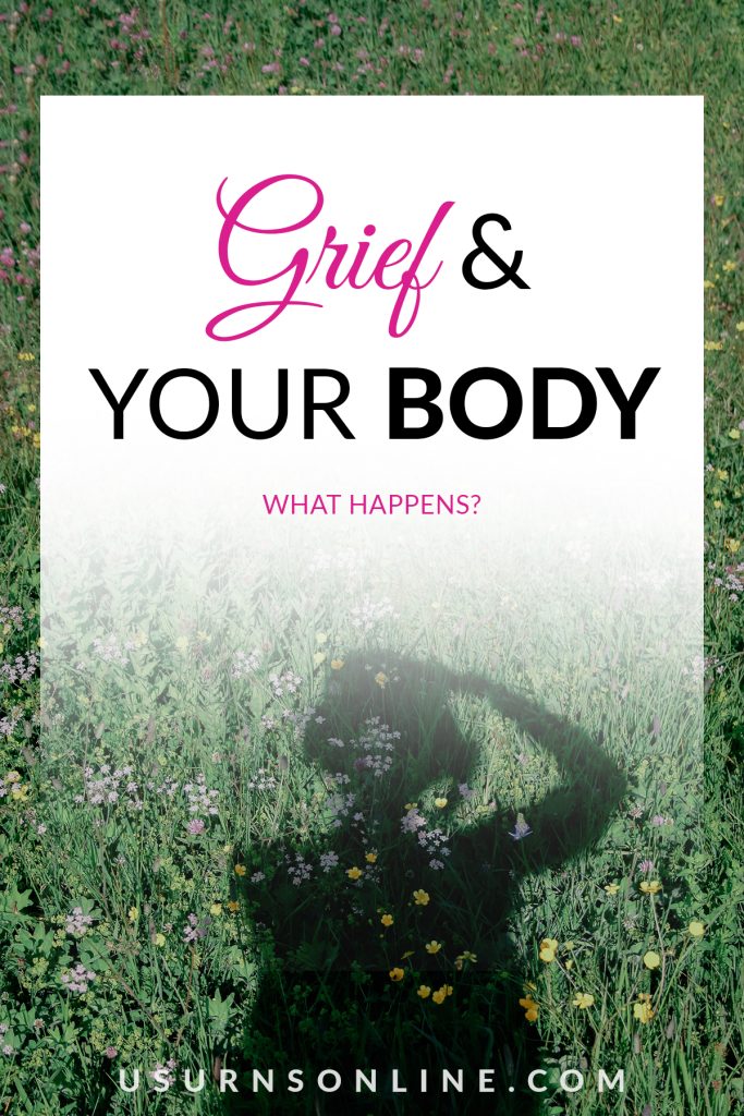What does grief do to your body - pin it image