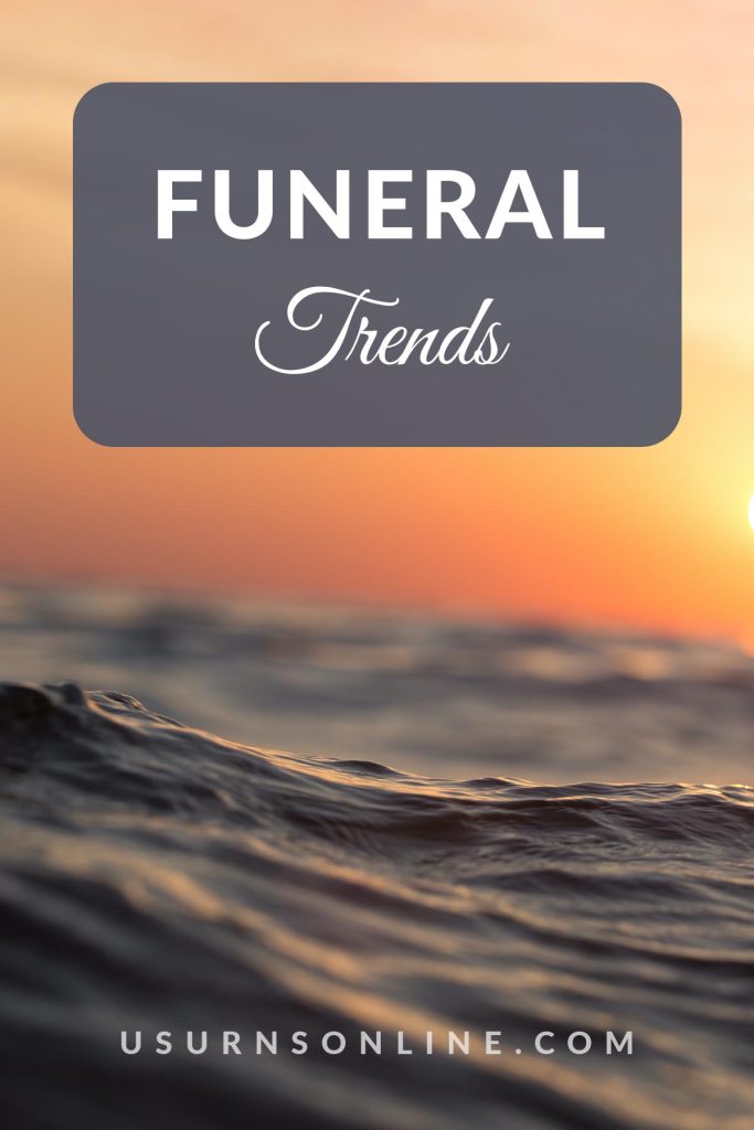 Funeral Trends - pin it image