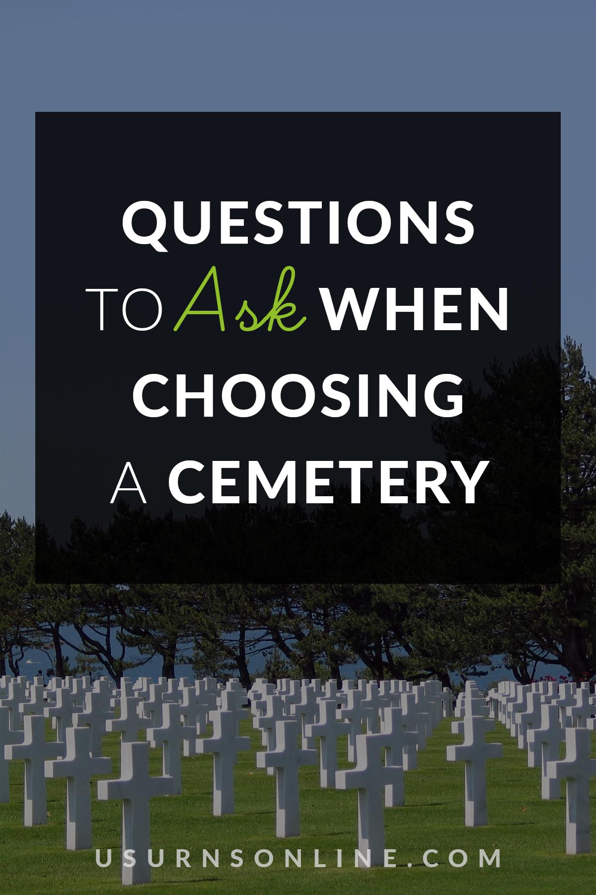 choosing a cemetery - feature image