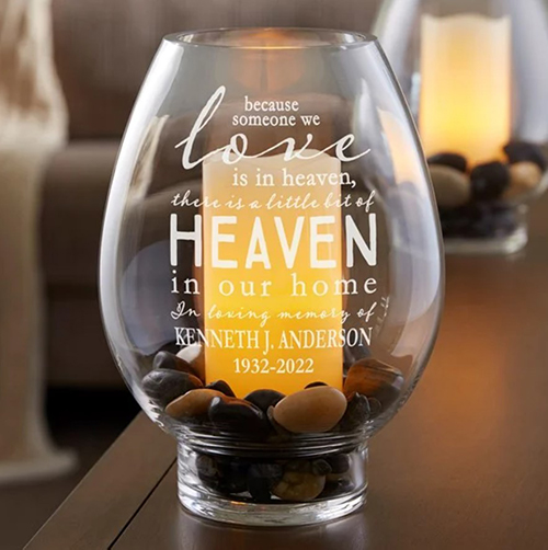 Heaven in Our Home Candle Holder