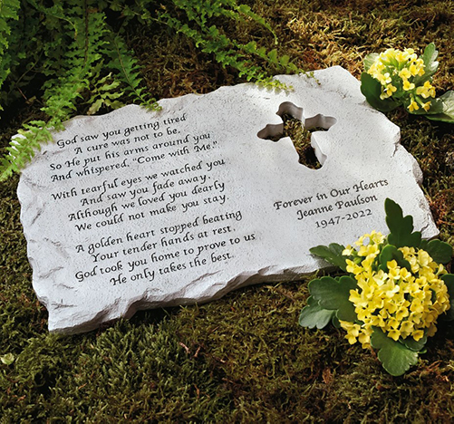 Memorial Garden Stone