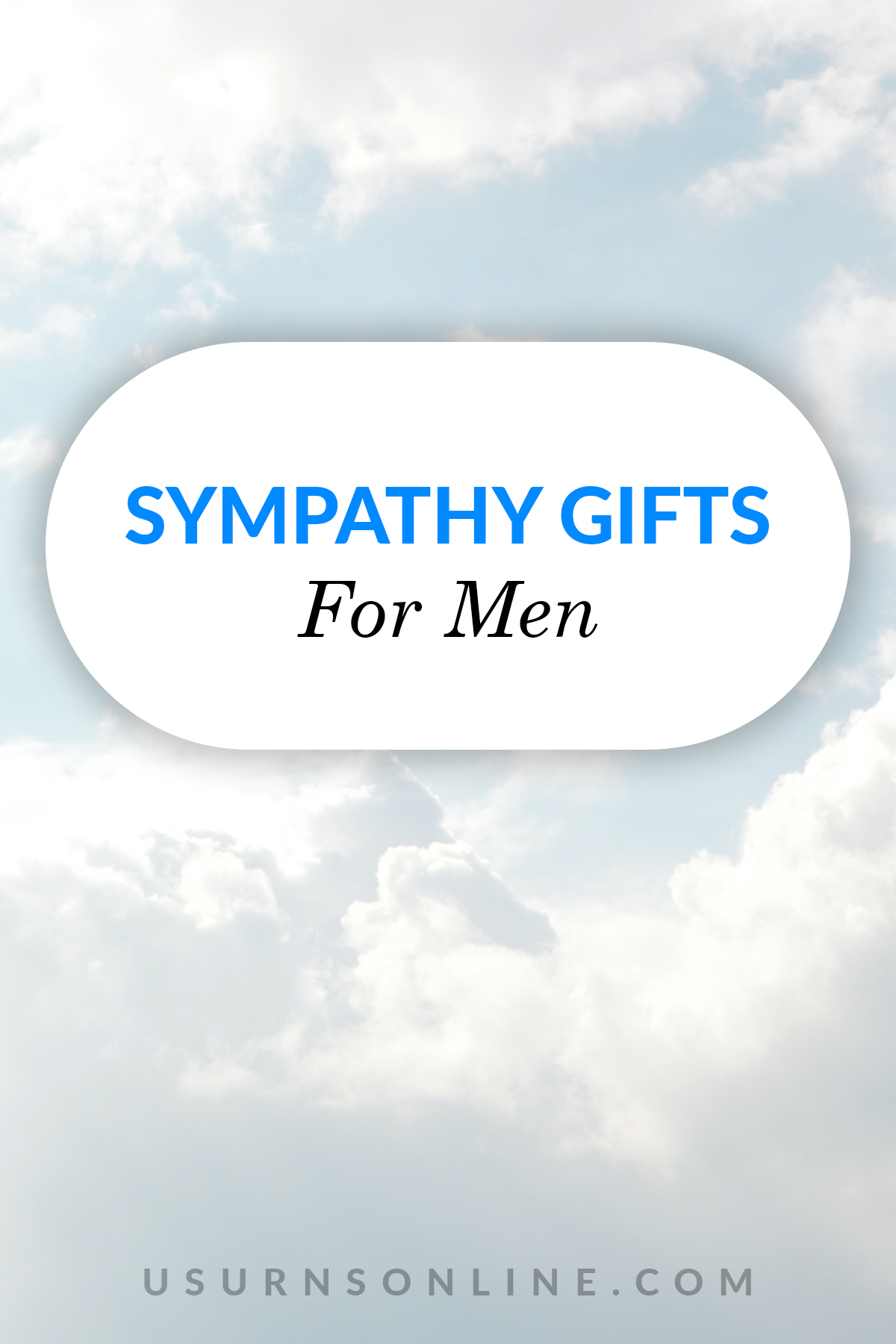 sympathy gifts for men - feature image