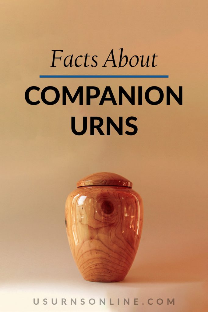 companion cremation urns - pin it image