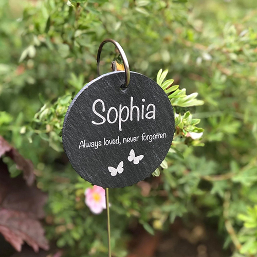 Slate & Hook Personalized Memorial Sign
