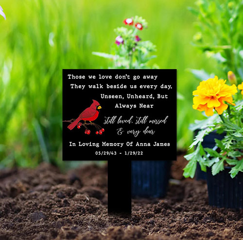 Still Loved, Still Missed Cardinal Sympathy Plaque