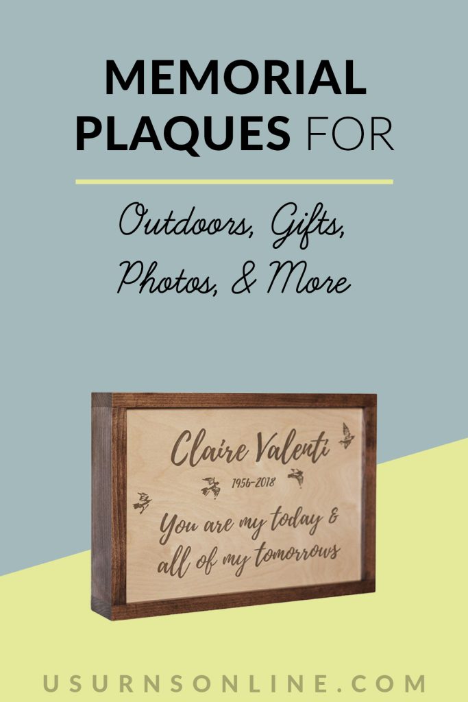 memorial plaques - pin it image