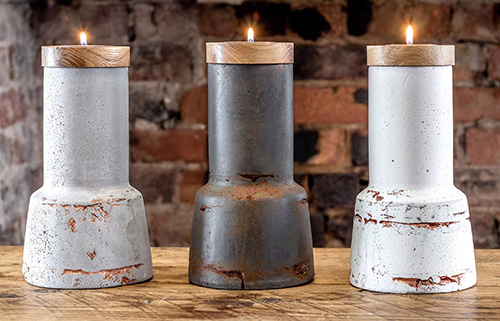 Modern Jesmonite Tealight Urn