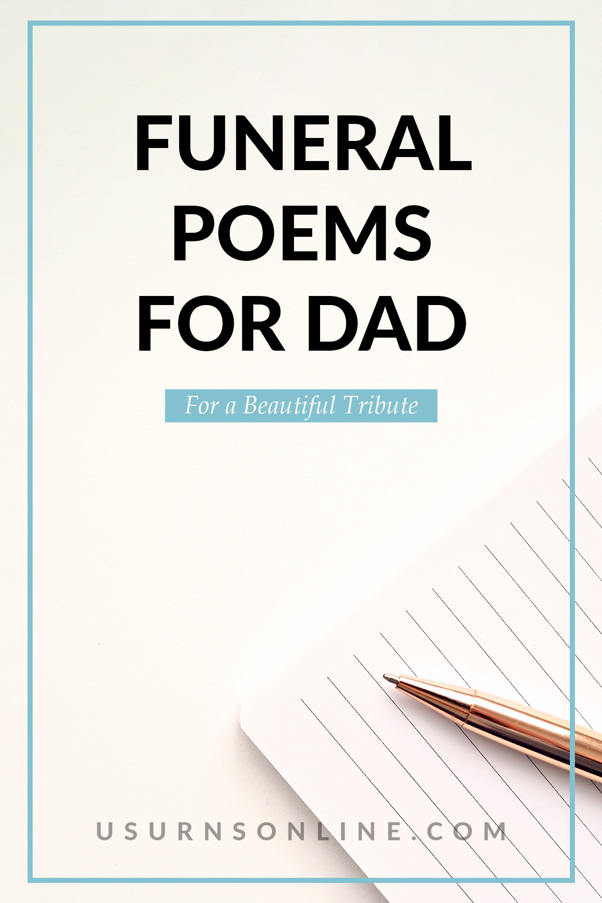 how to write a speech for my dad's funeral