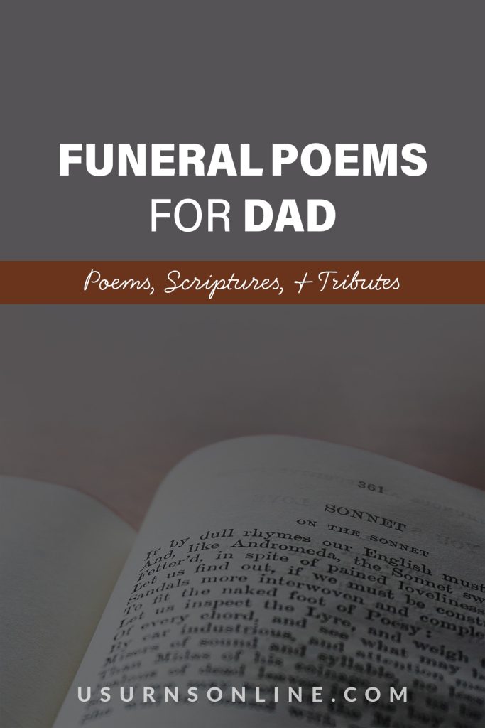funeral poems for dad - pin it image