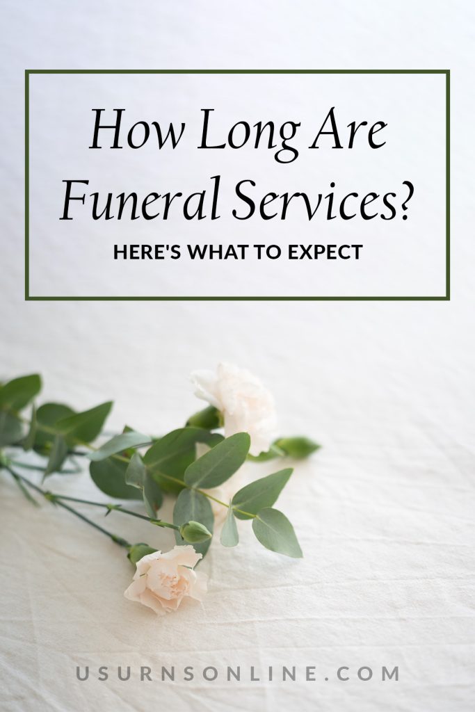 how long are funeral services - pin it image