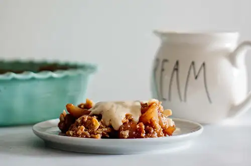 Apple Crisp (Oat-Free)