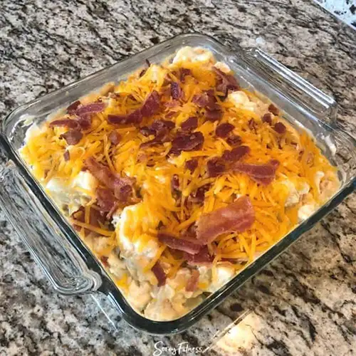 Cauliflower Mac & Cheese with Bacon and Jalapeños