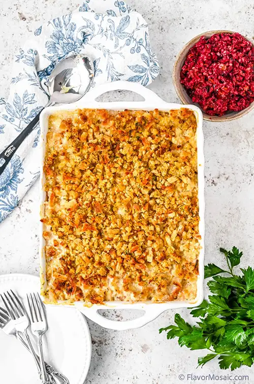 Creamy Chicken and Stuffing Casserole