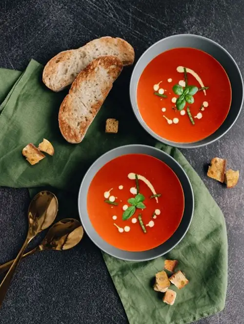 Creamy Tomato Bisque - best comfort foods for grief