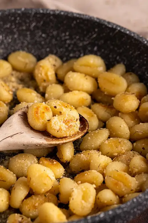 Crispy Pan Fried Gnocchi