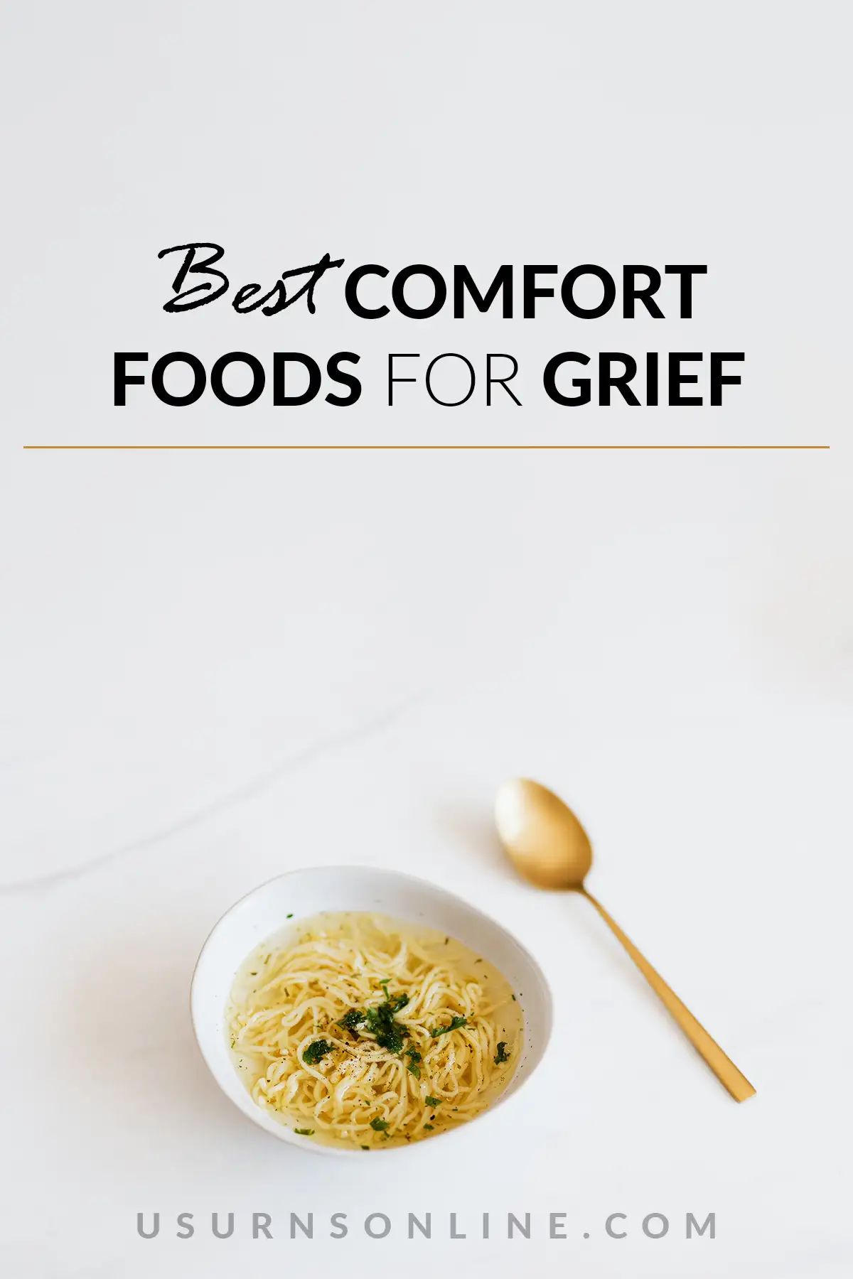 best comfort foods for grief - feature image