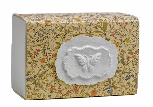 Vintage Butterfly Water Burial Urn