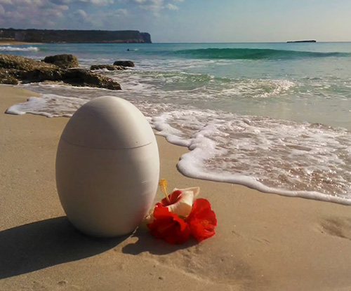 Coco Organic Urn - biodegradable cremation urns
