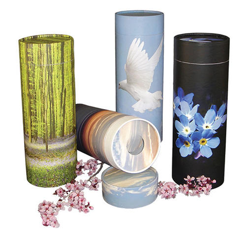 Trubute Scattering Cremation Urn Tubes - biodegradable cremation urns