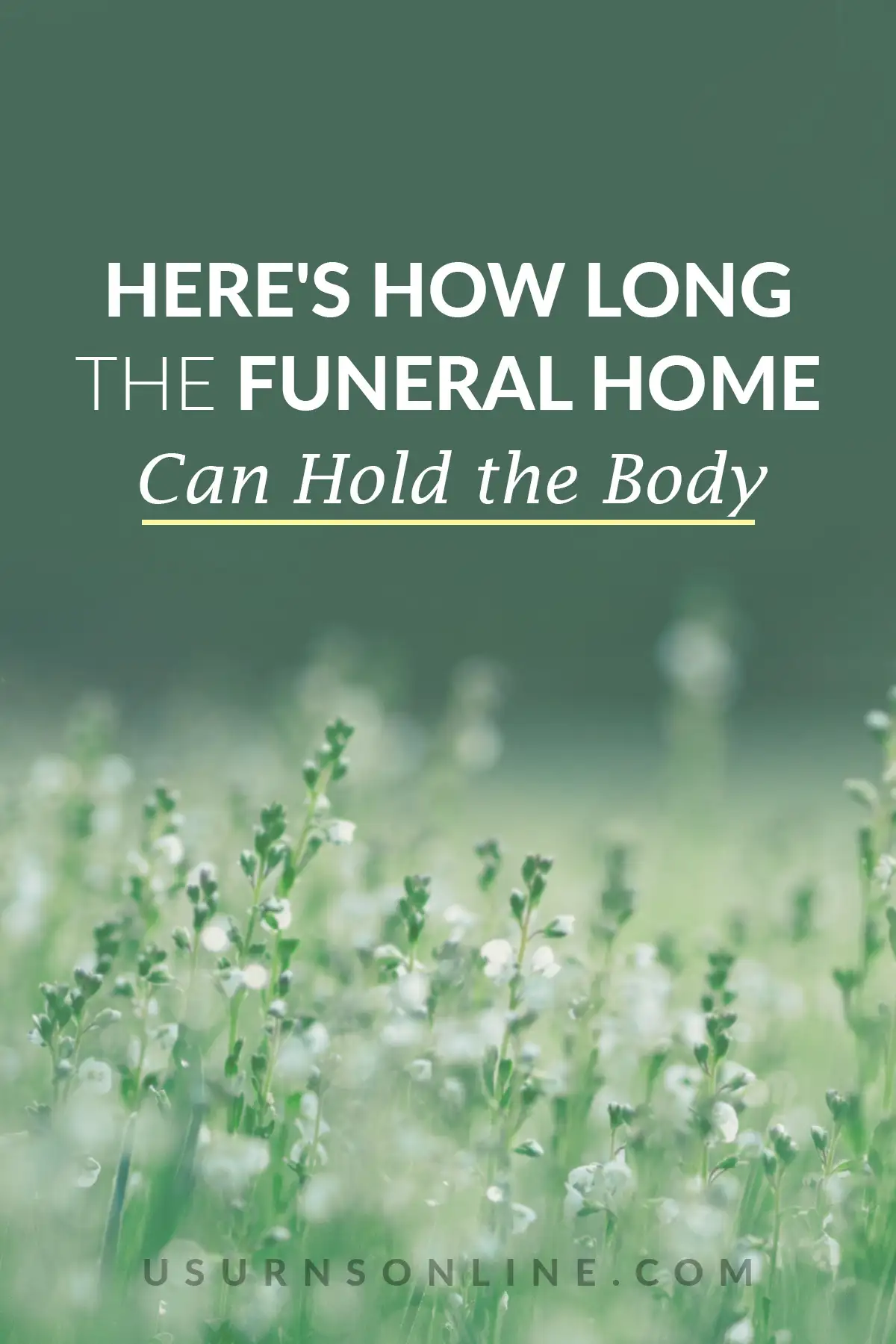 how long can a funeral home hold a body - feature image