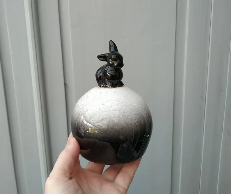 pet memorial quotes - bunny urn