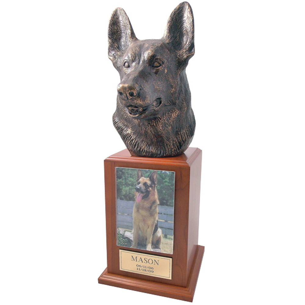 pet urns - german shepherd