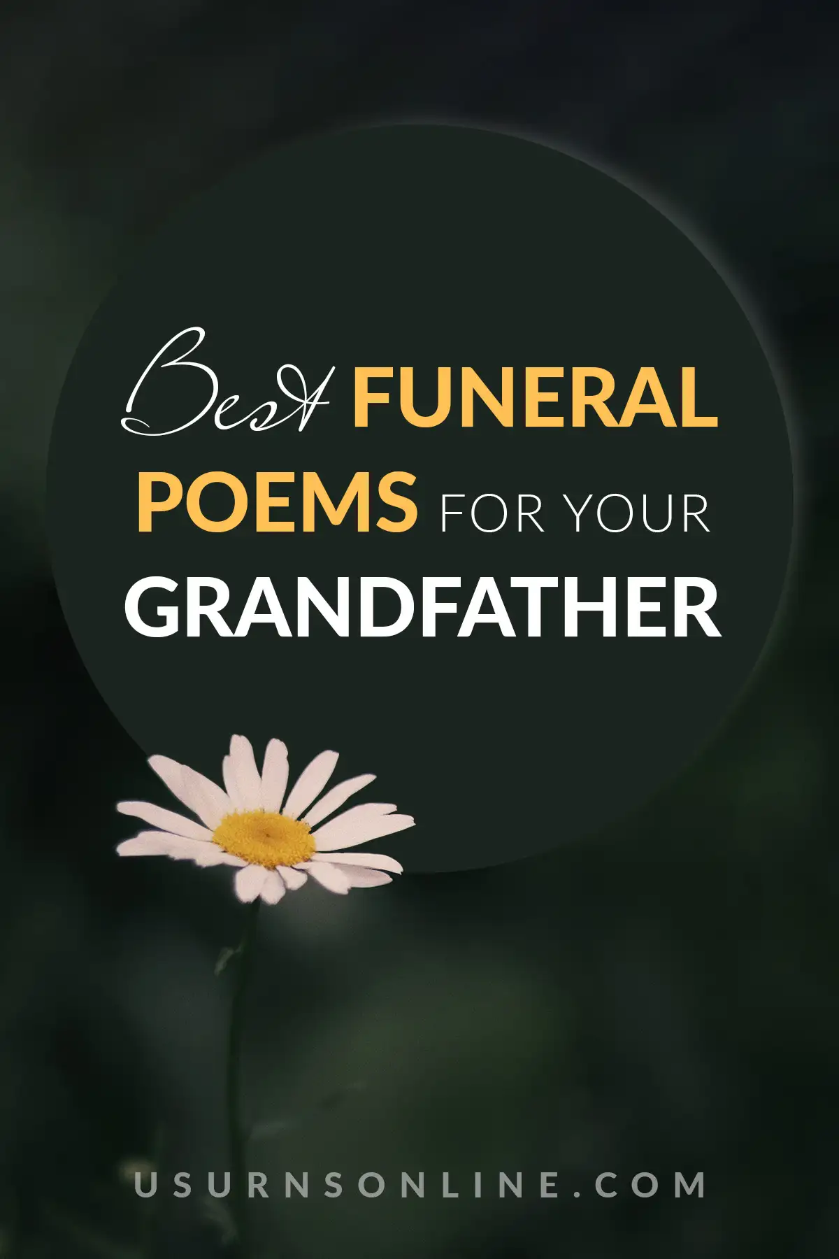 funeral poems for grandpa - feature image