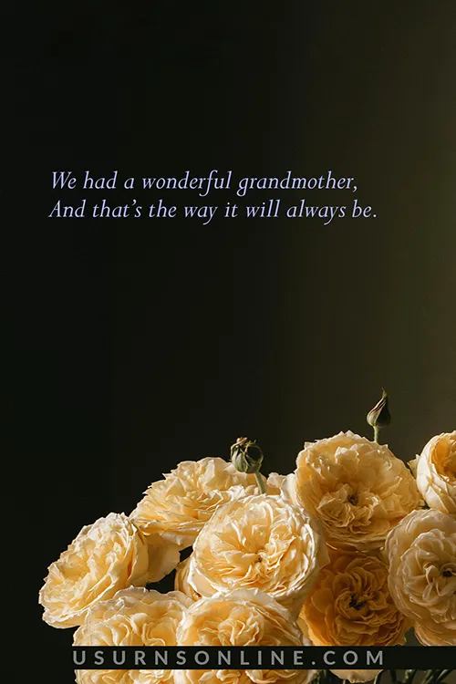 funeral quotes for wonderful grandmas