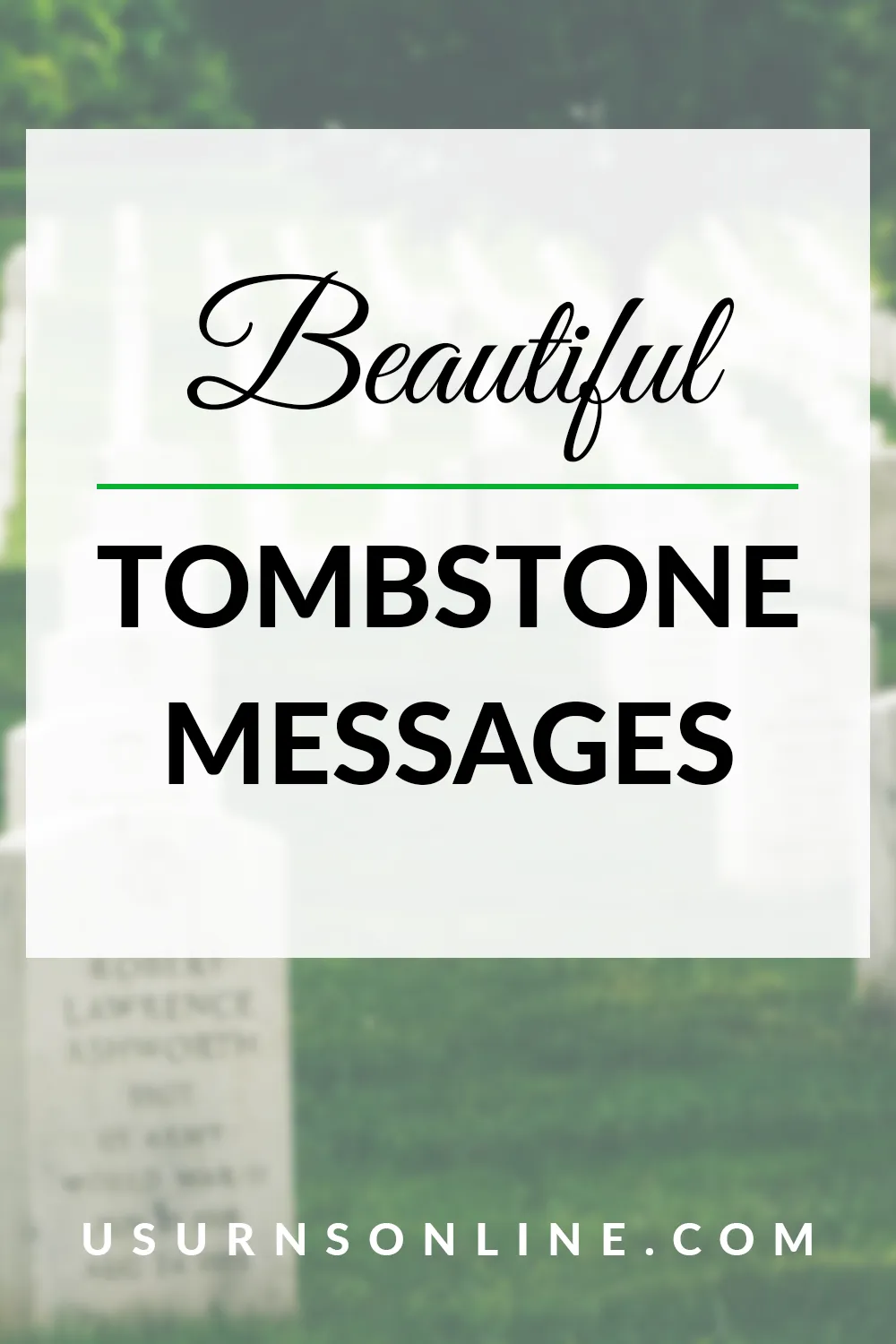 tombstone messages - feature