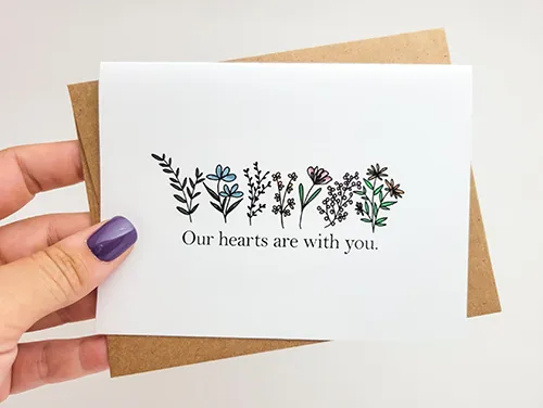 Comforting Sympathy Card