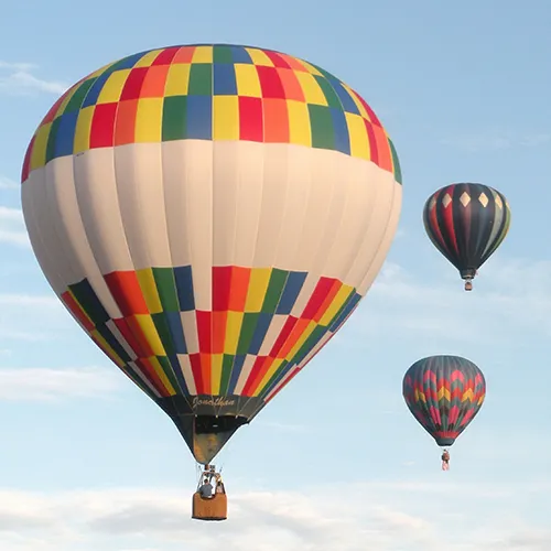 Scattering from a Hot Air Balloon