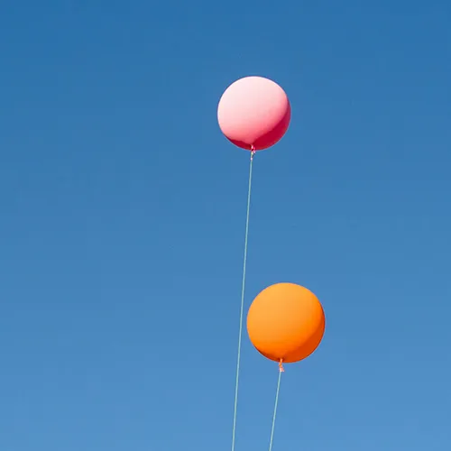 Soaring Up to the Heavens in Helium Balloons