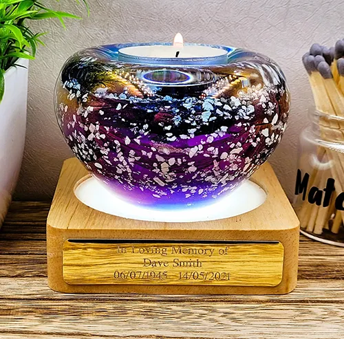 Fused Ashes Candle Urns