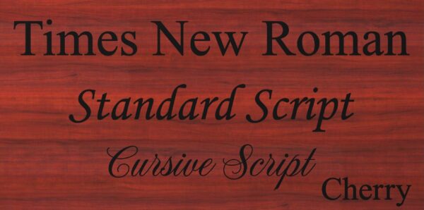 US Marine Corps Military Urn in Carved Cherry Wood - Image 10