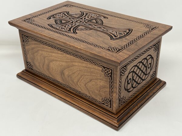 Celtic Cross and Weave Cremation Urn - Image 10