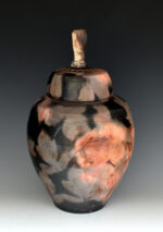 Saggar Fired Cremation Urn - 150 Cubic Inches (B310)
